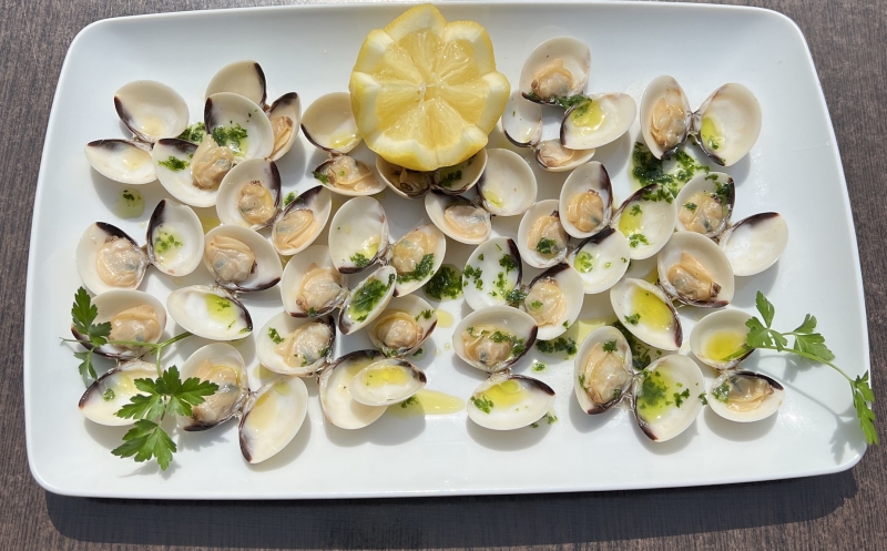 Palourdes grill�es