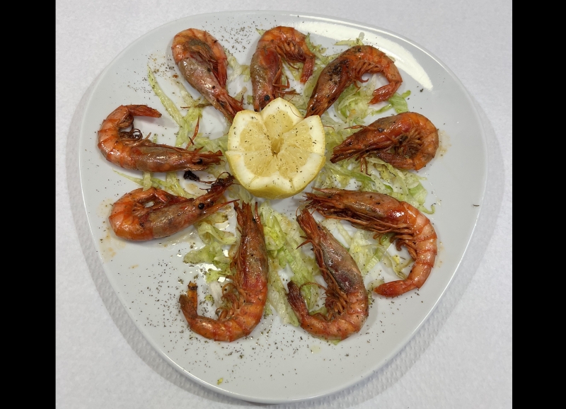 Crevettes grill�es