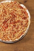 PIZZA SPAGHETTI BOLOGNAISE